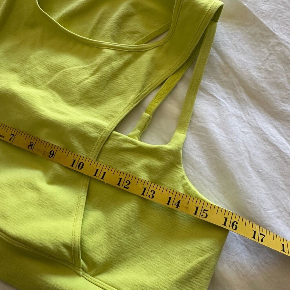 Free People neon yellow/green sports bra - Picture 6 of 9